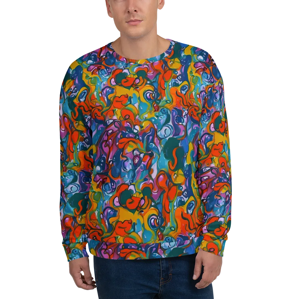 Liquid Menagerie on Sweatshirt — Front