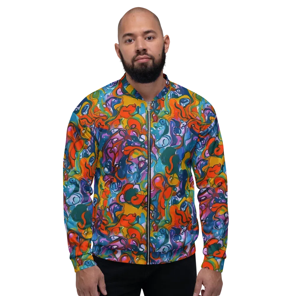 Liquid Menagerie on Bomber Jacket — Front