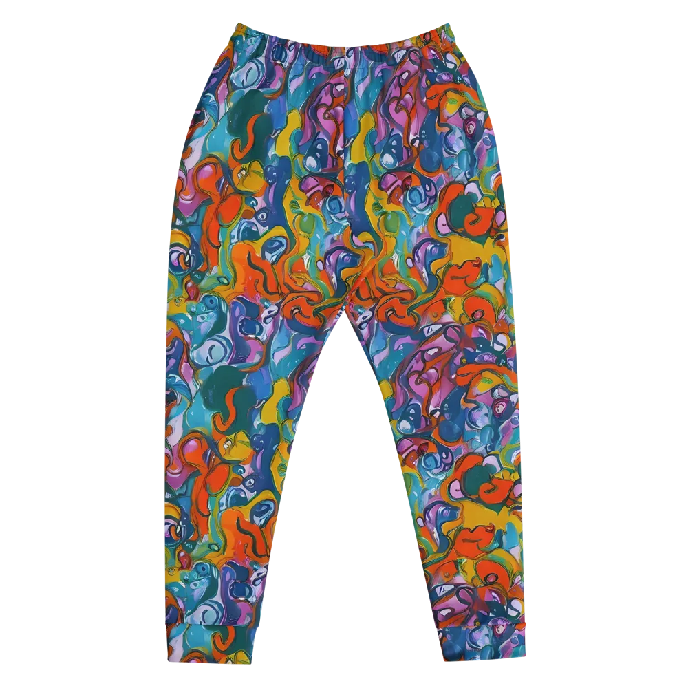 Liquid Menagerie on Men's Joggers — Front
