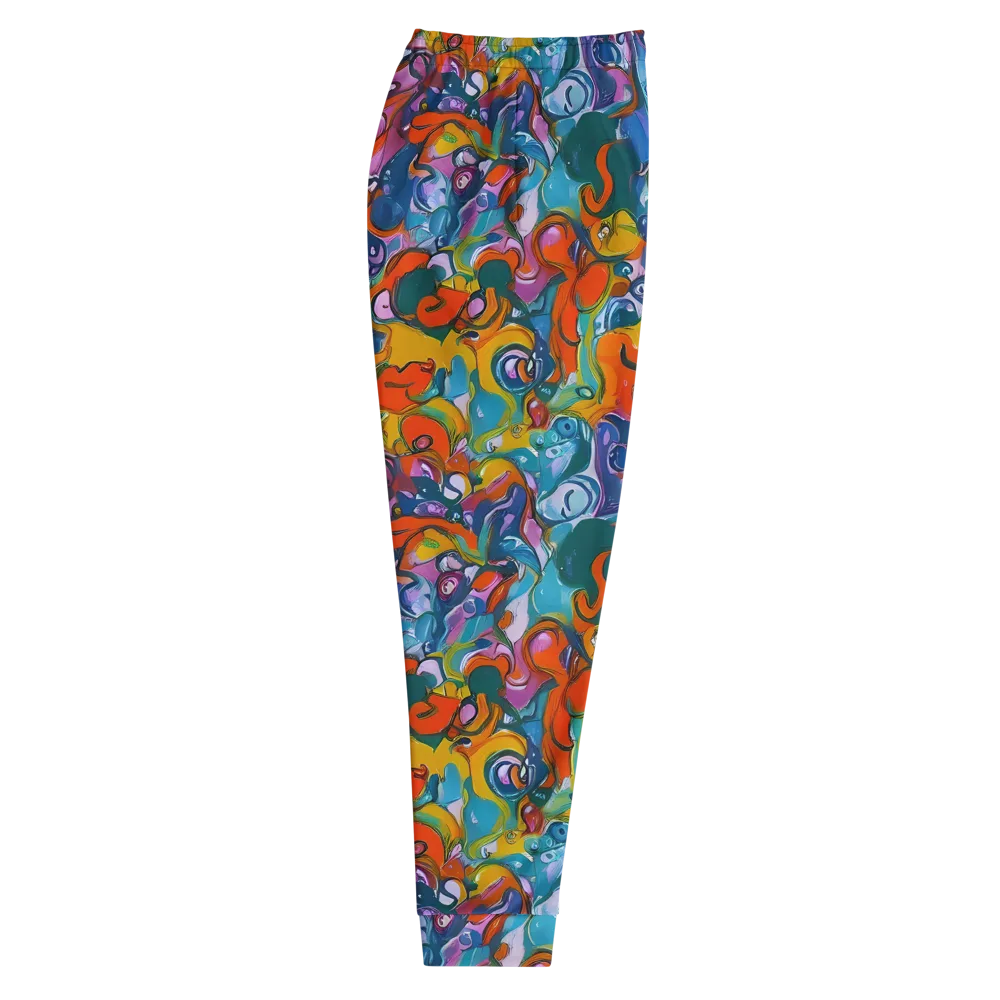 Liquid Menagerie on Men's Joggers — Right
