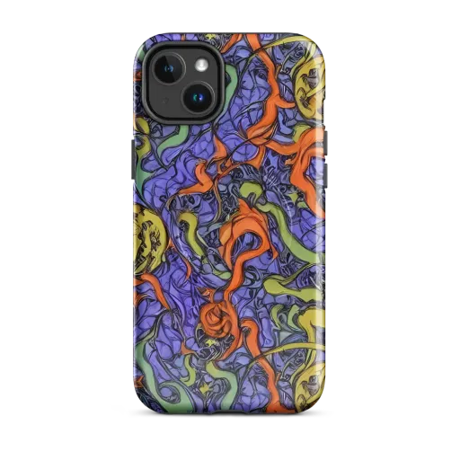 Violet Flux on a MagSafe Tough Case for iPhone®