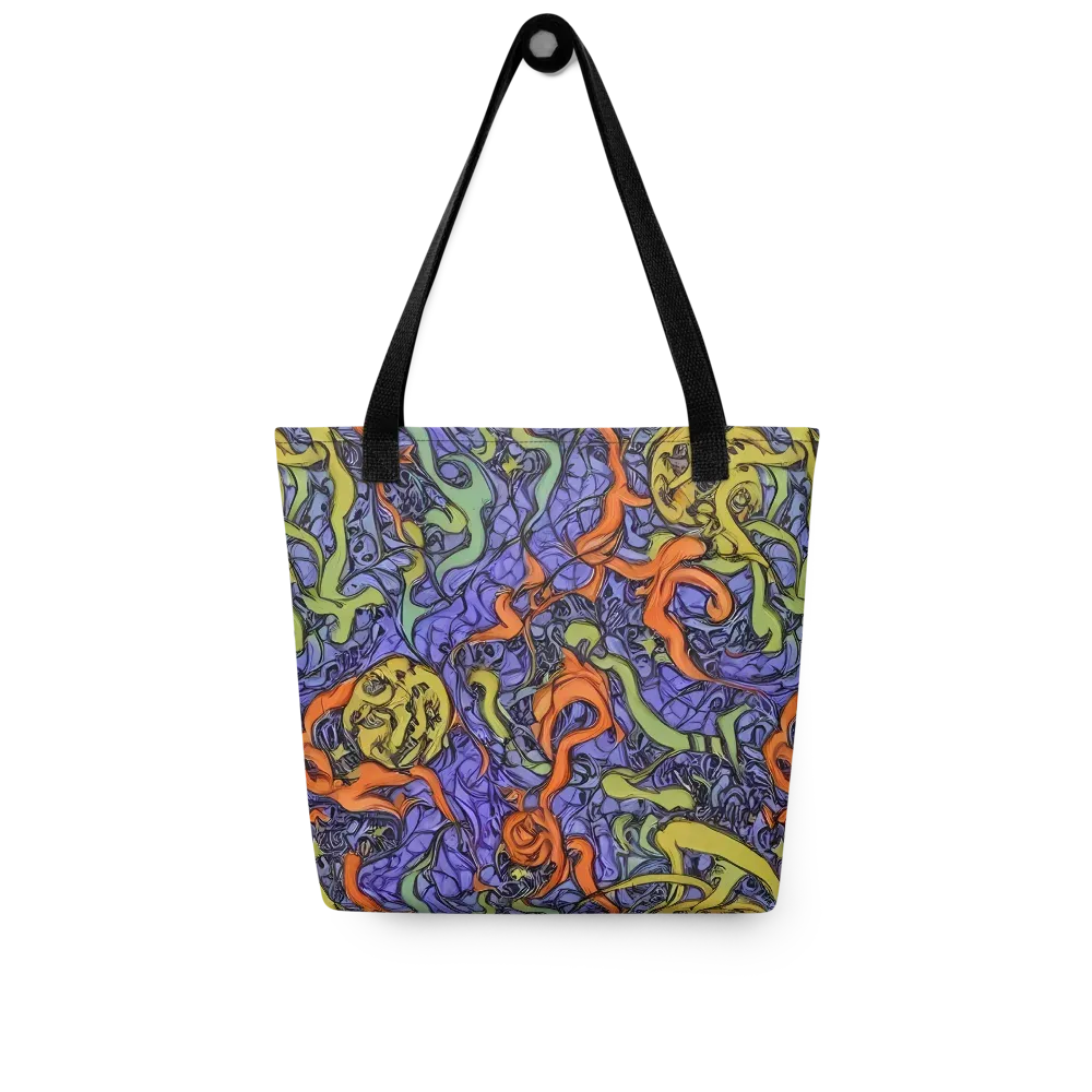 Violet Flux on Tote Bag — Front