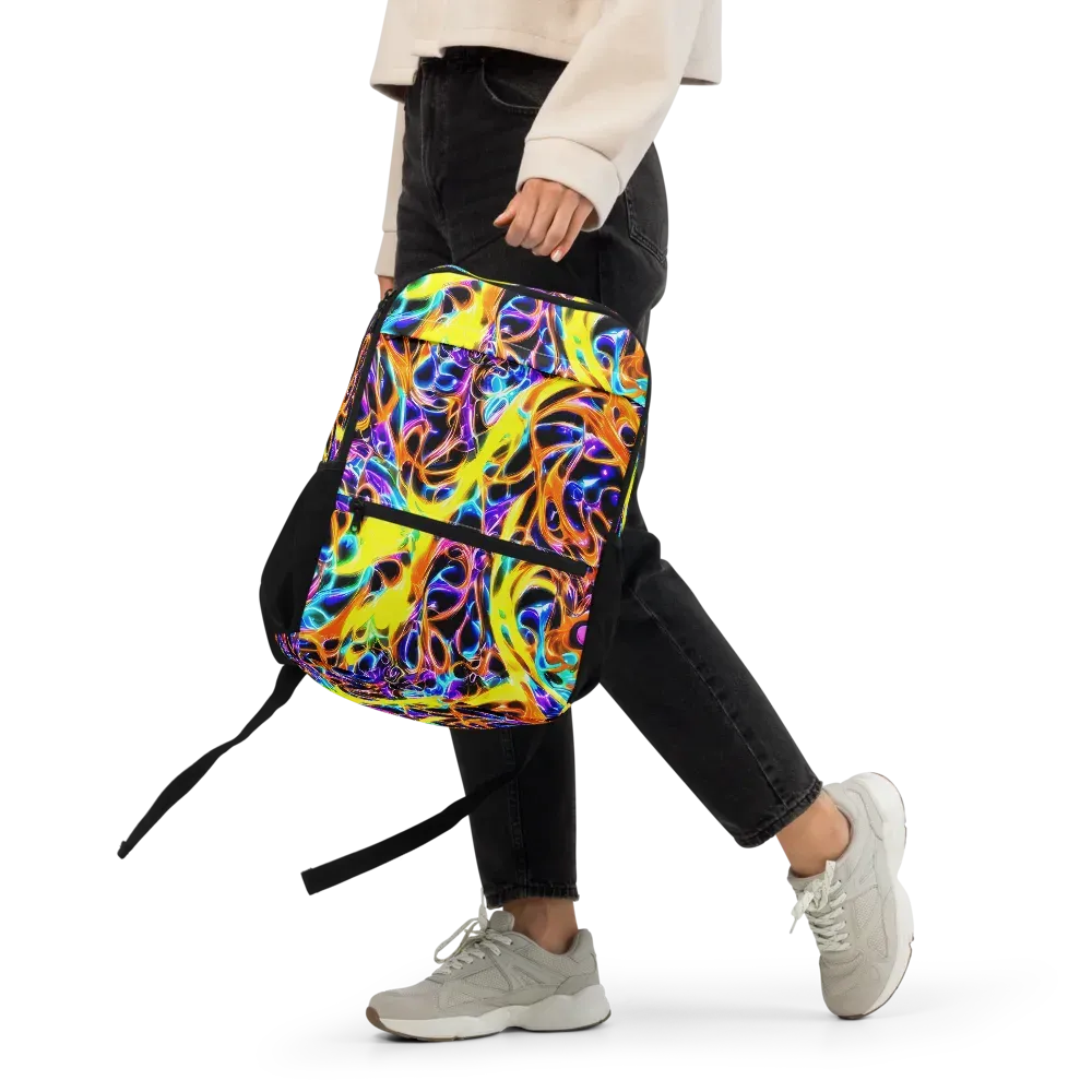 Neon Molten on Utility Backpack — Front