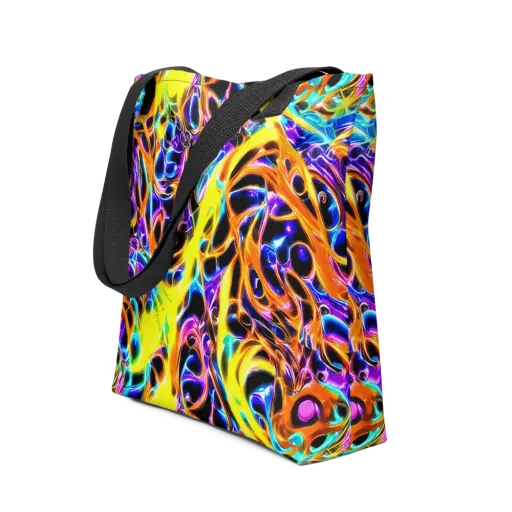 Neon Molten on a Tote Bag