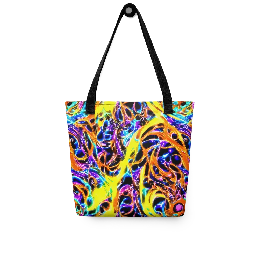 Neon Molten on Tote Bag — Front