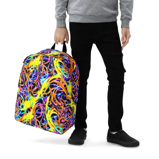Neon Molten on a Minimalist Backpack