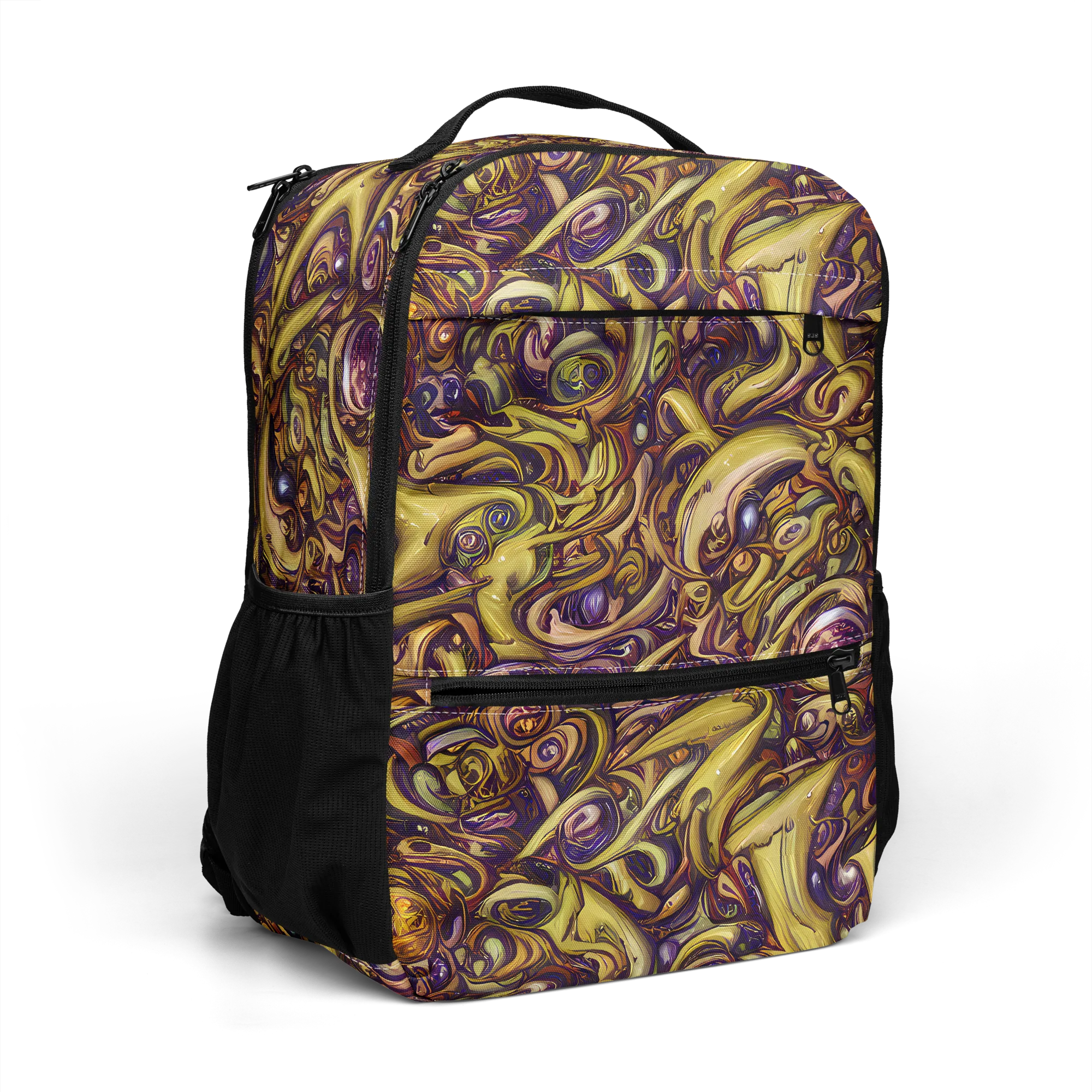 Molten Baroque on Utility Backpack — Right Front