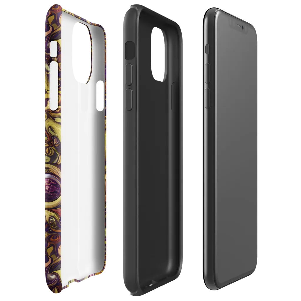 Molten Baroque on Tough Case for iPhone® — Right