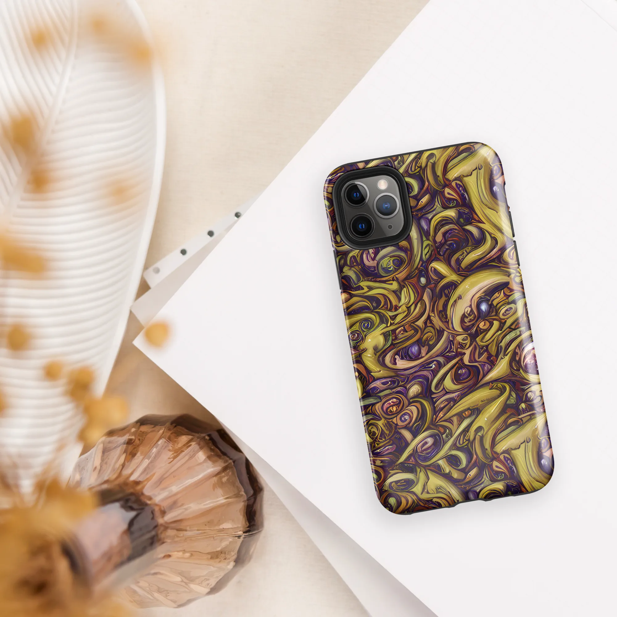 Molten Baroque on Tough Case for iPhone® — Front