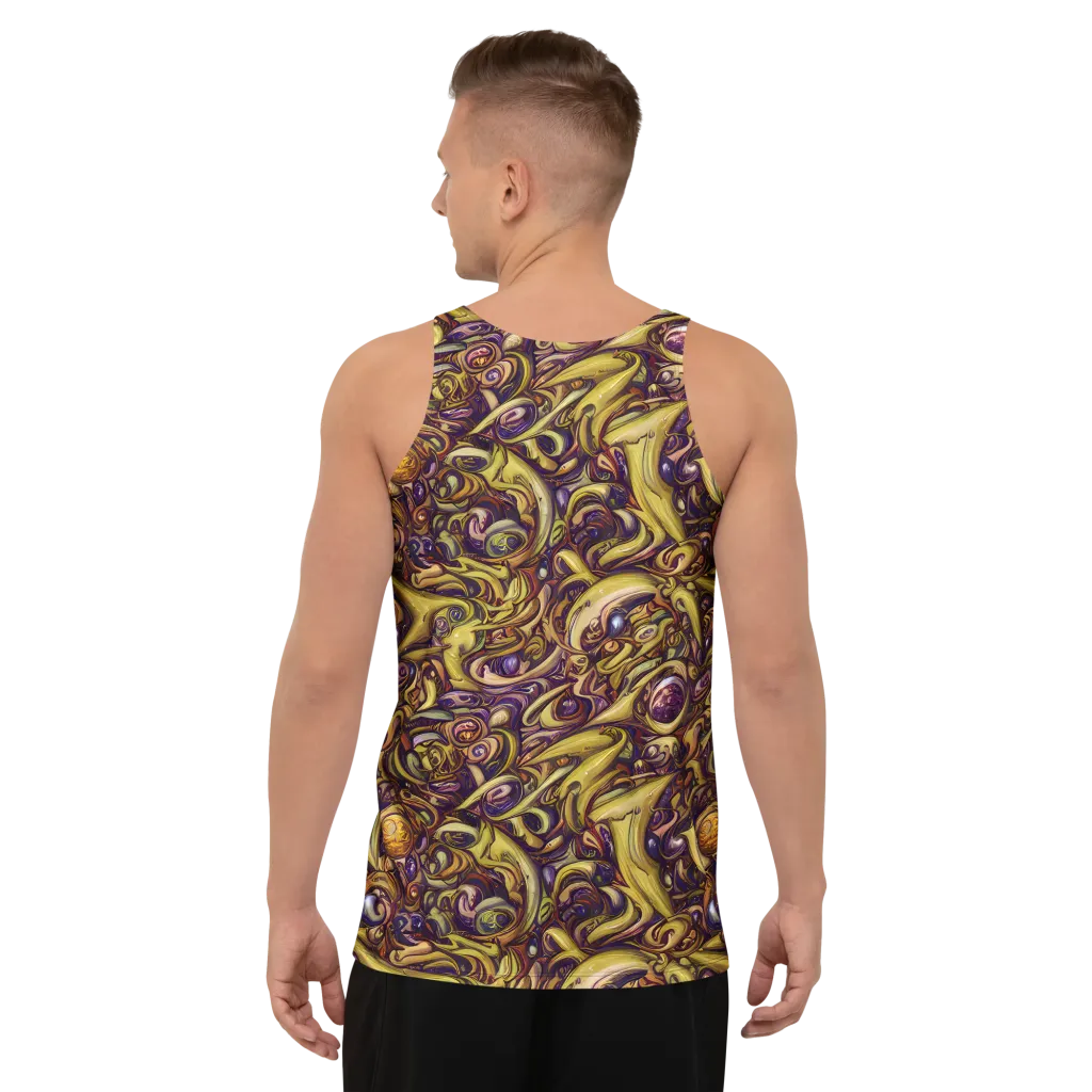 Molten Baroque on Men's Tank Top — Back