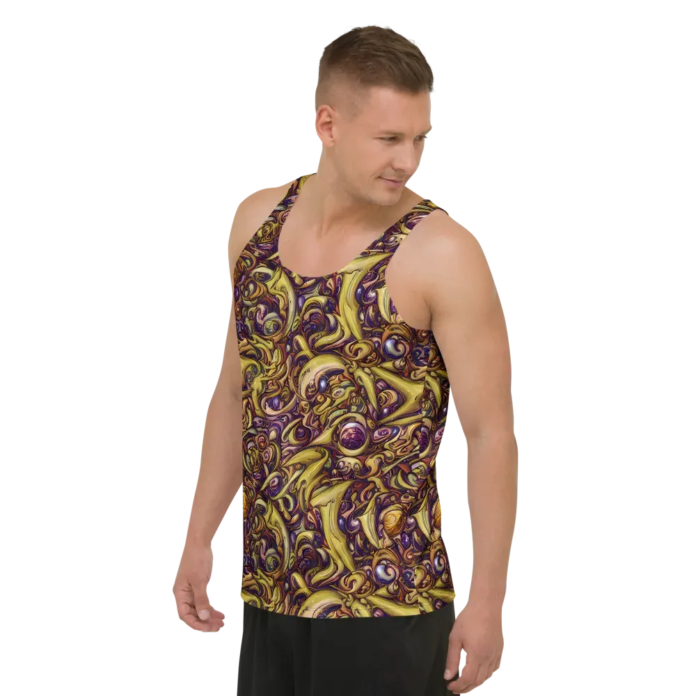 Molten Baroque on Men's Tank Top — Left Front