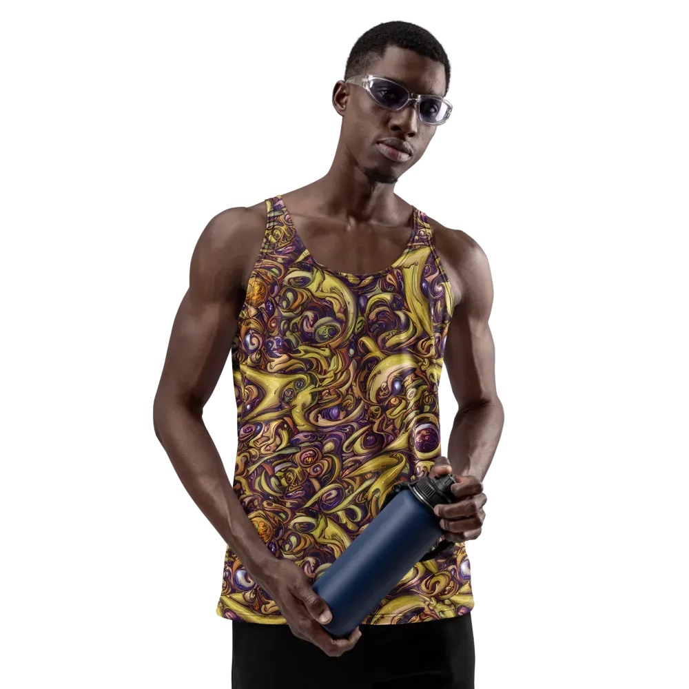 Molten Baroque on Men's Tank Top — Front