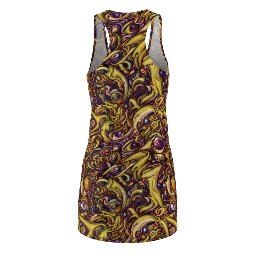 Molten Baroque on Racerback Dress — Back