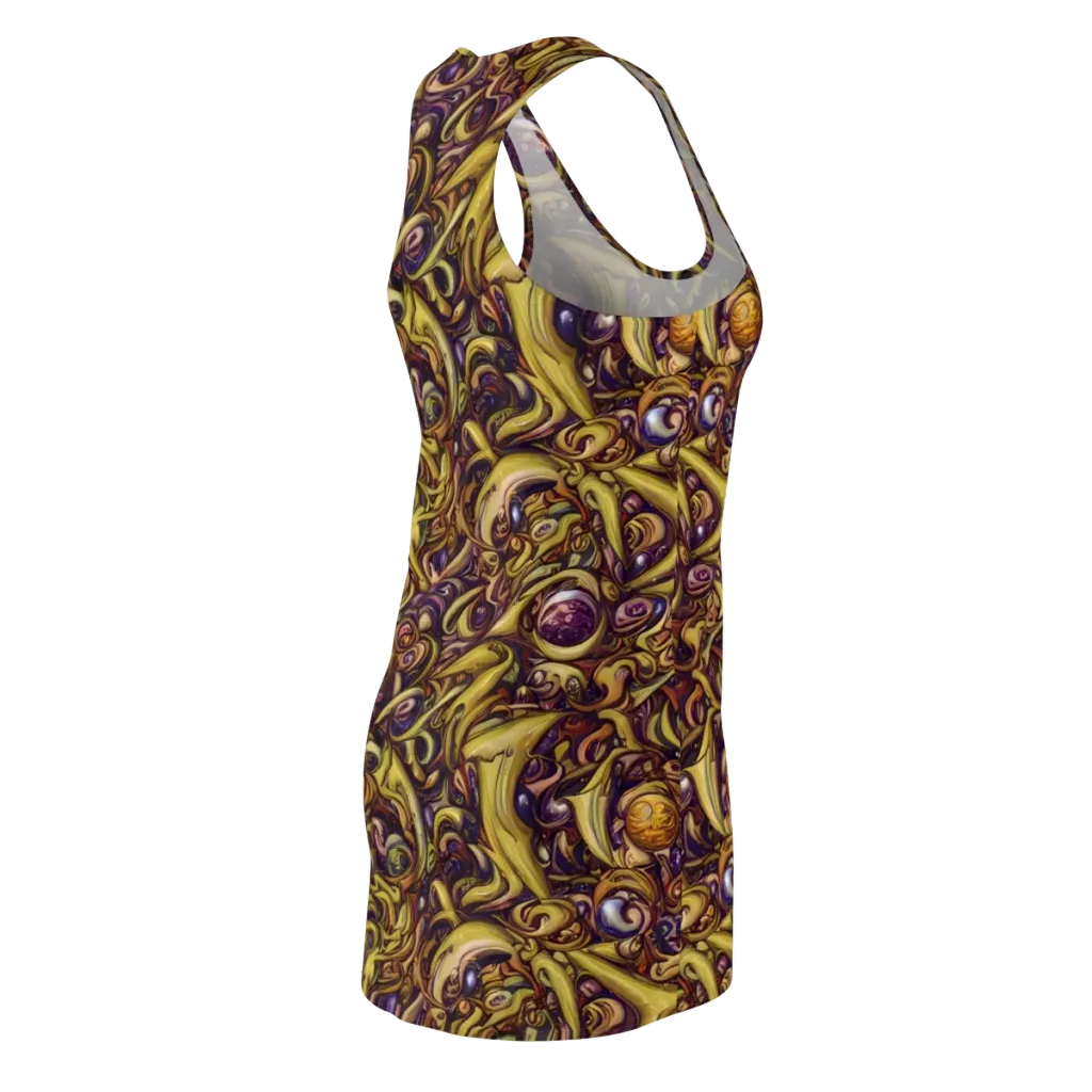 Molten Baroque on Racerback Dress — Back Side