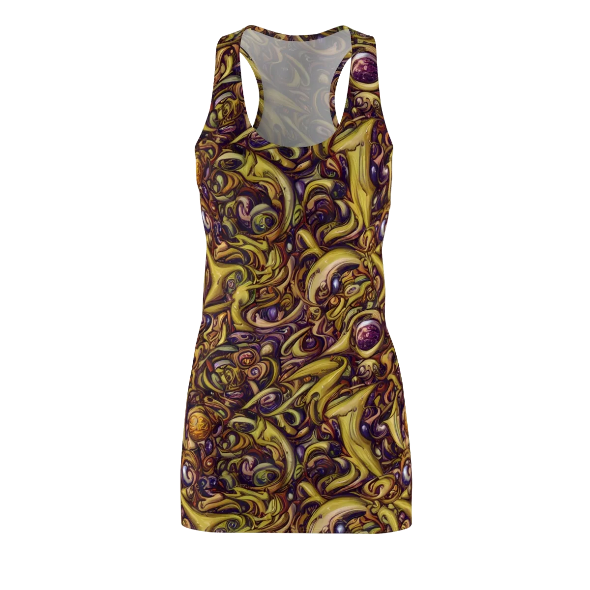 Molten Baroque on Racerback Dress — Front