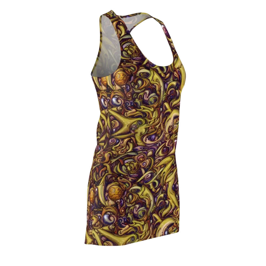 Molten Baroque on Racerback Dress — Front Side