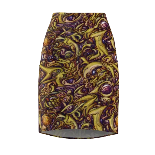 Molten Baroque on a Pencil Skirt