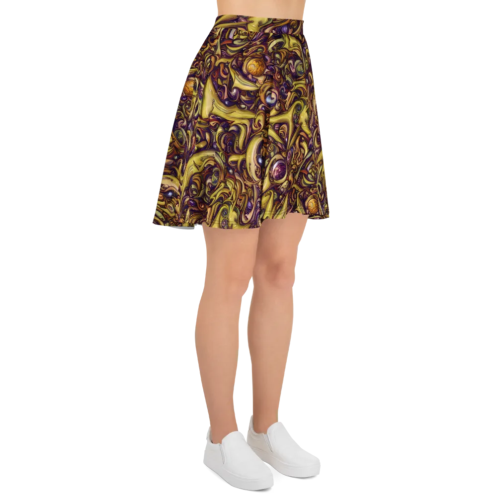 Molten Baroque on Skater Skirt — Right