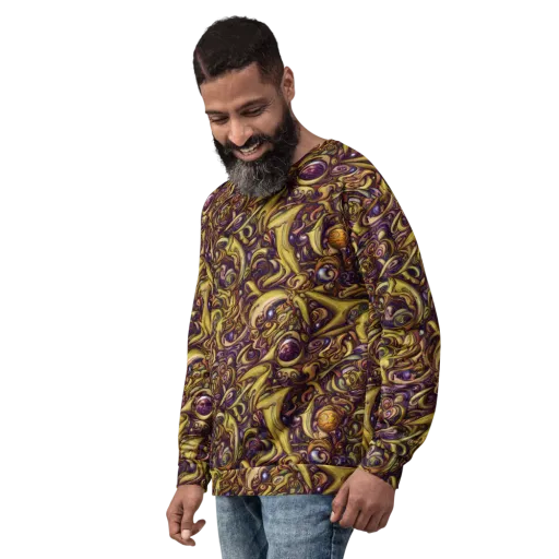 Molten Baroque on a Sweatshirt