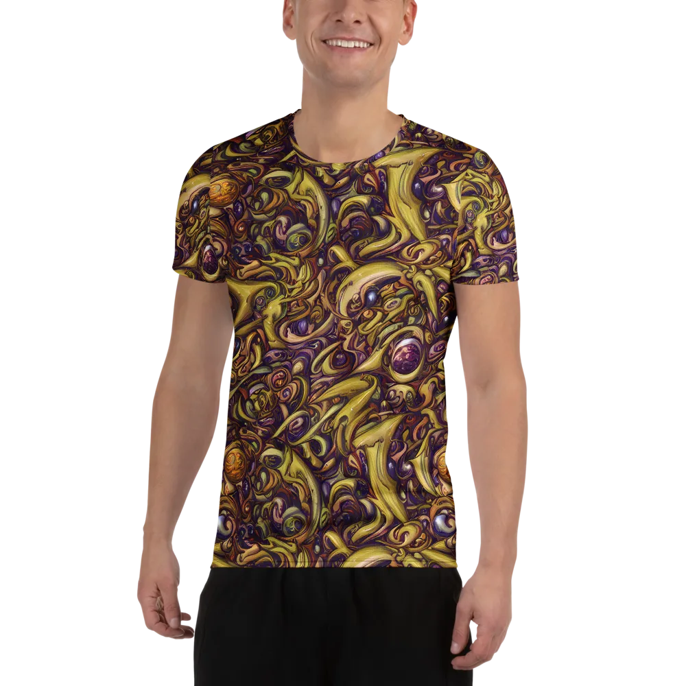 Molten Baroque on Men's Athletic T-Shirt — Front