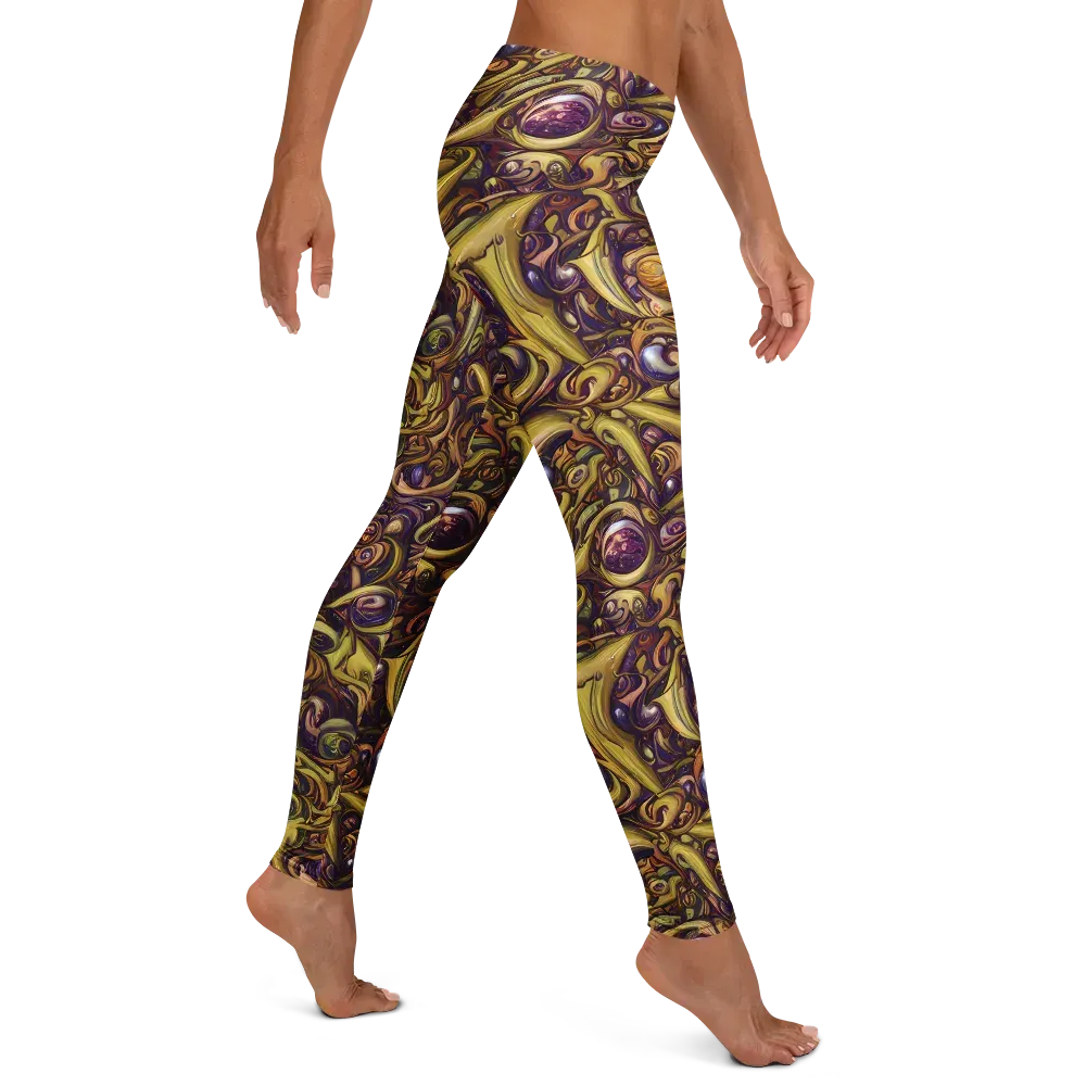 Molten Baroque on Leggings — Right