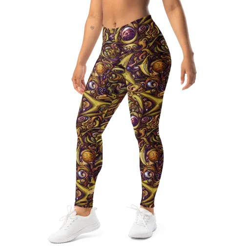 Molten Baroque on a Leggings