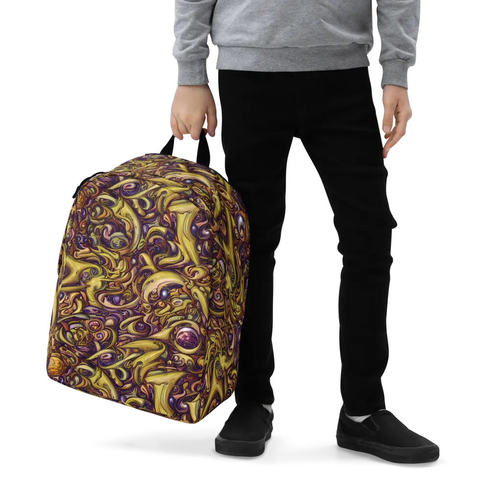 Molten Baroque on Minimalist Backpack — Zoomed-in