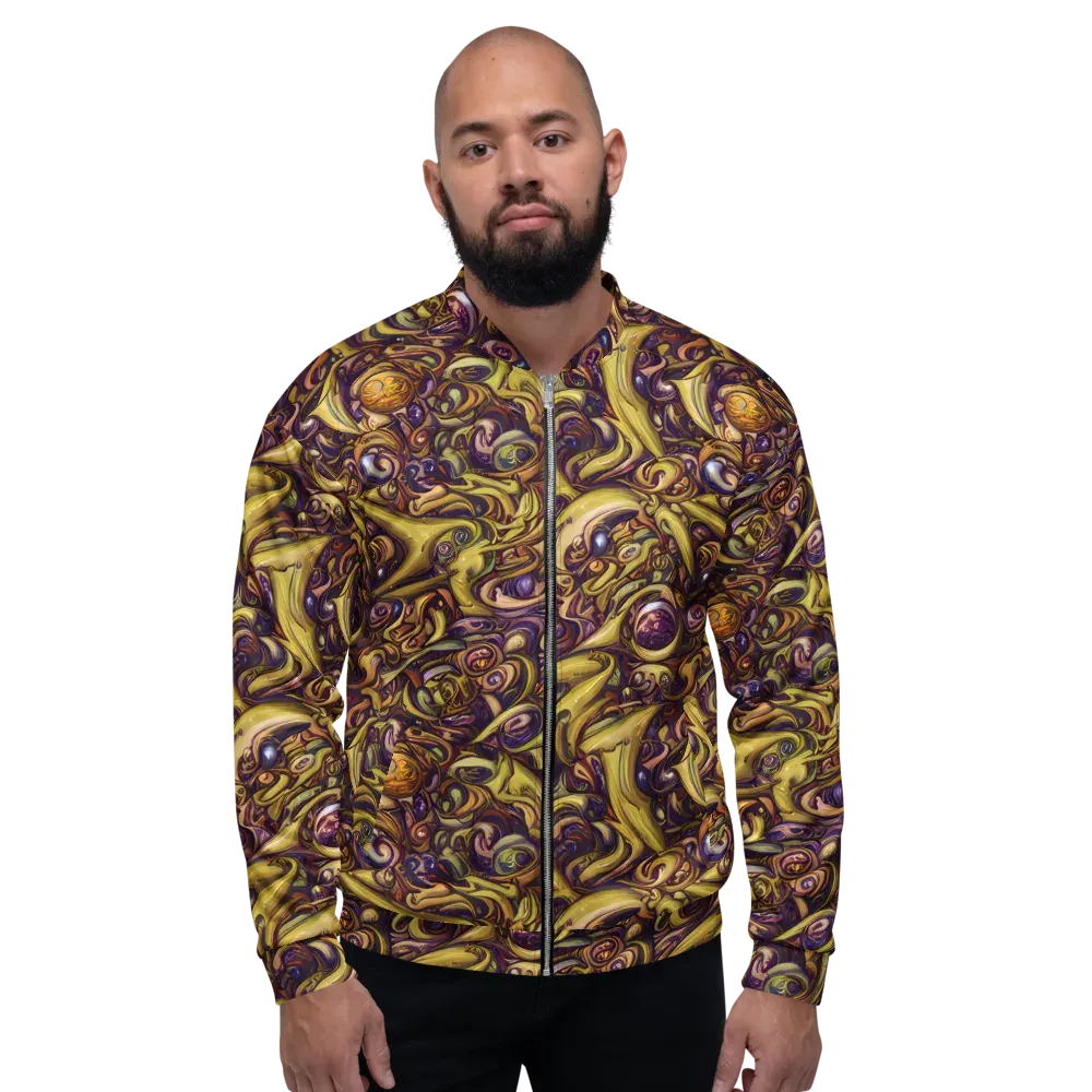 Molten Baroque on Bomber Jacket — Front