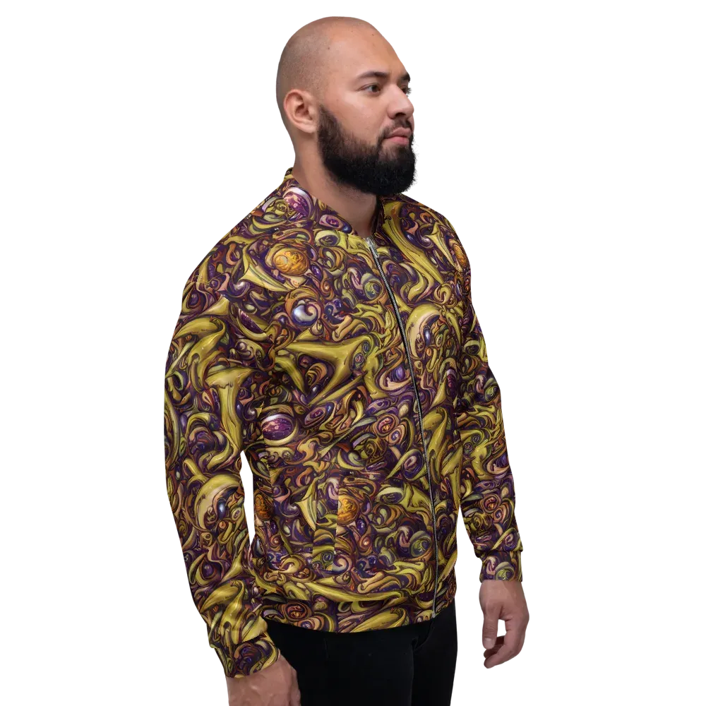 Molten Baroque on Bomber Jacket — Right