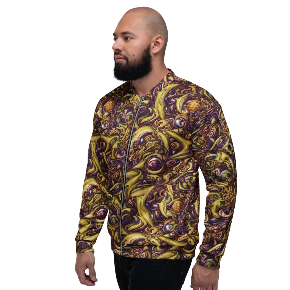 Molten Baroque on Bomber Jacket — Left
