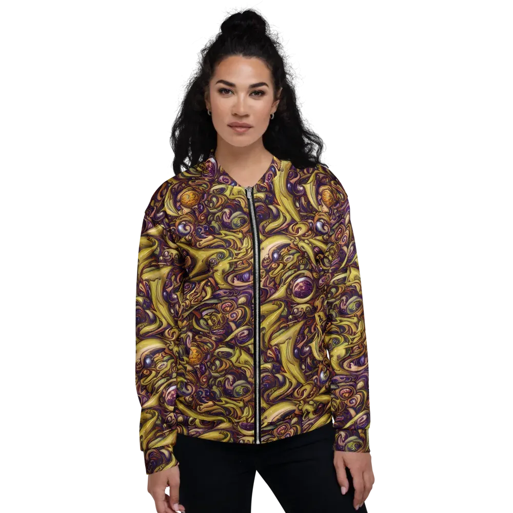 Molten Baroque on Bomber Jacket — Front