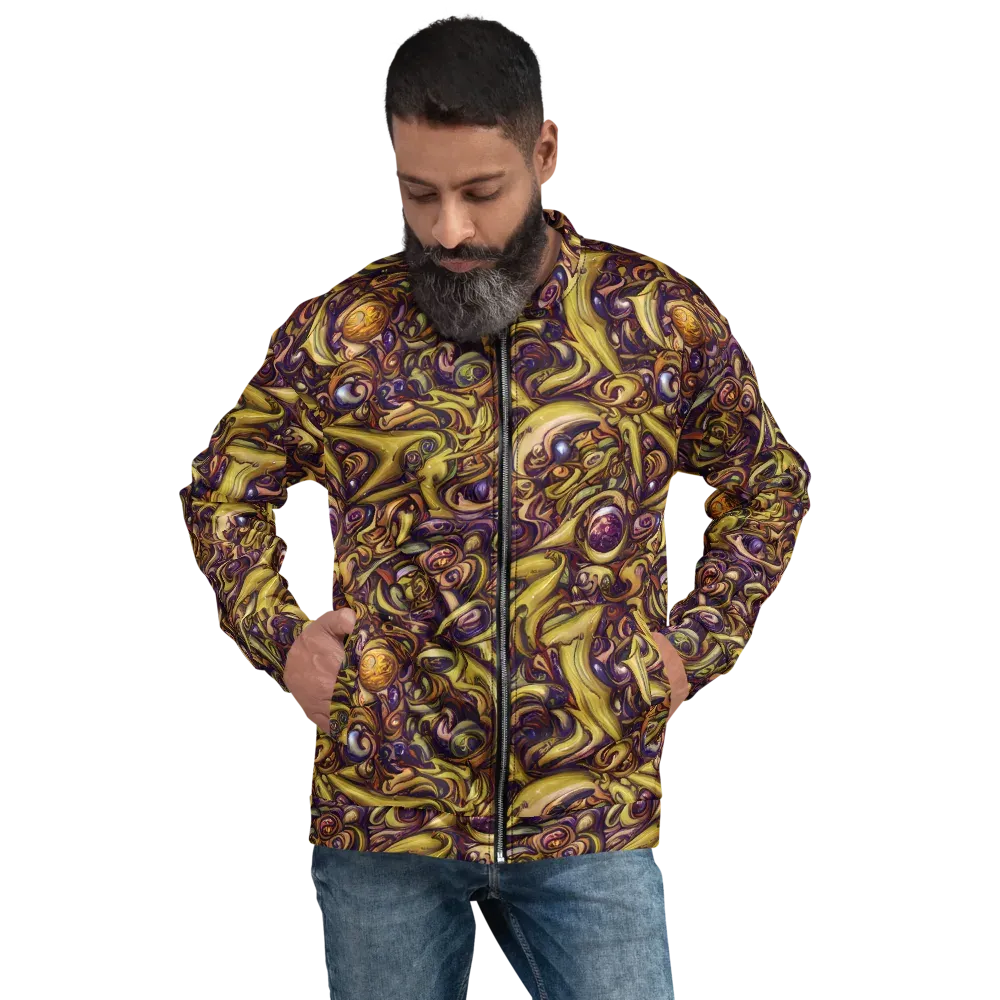 Molten Baroque on Bomber Jacket — Front