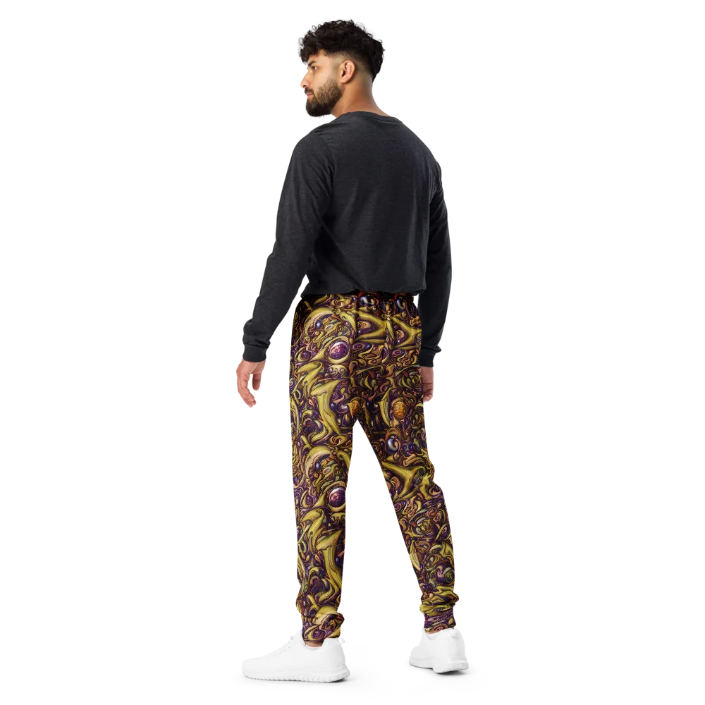 Molten Baroque on Men's Joggers — Back