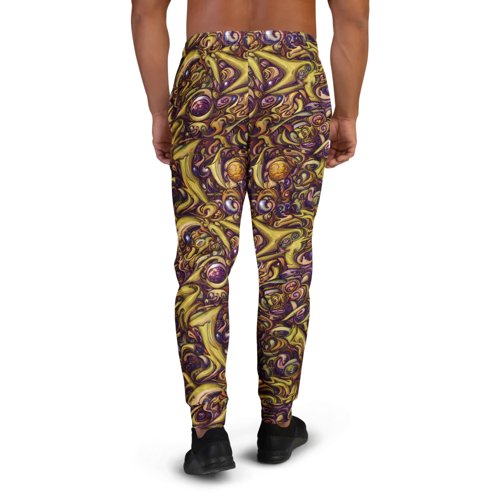Molten Baroque on Men's Joggers — Back