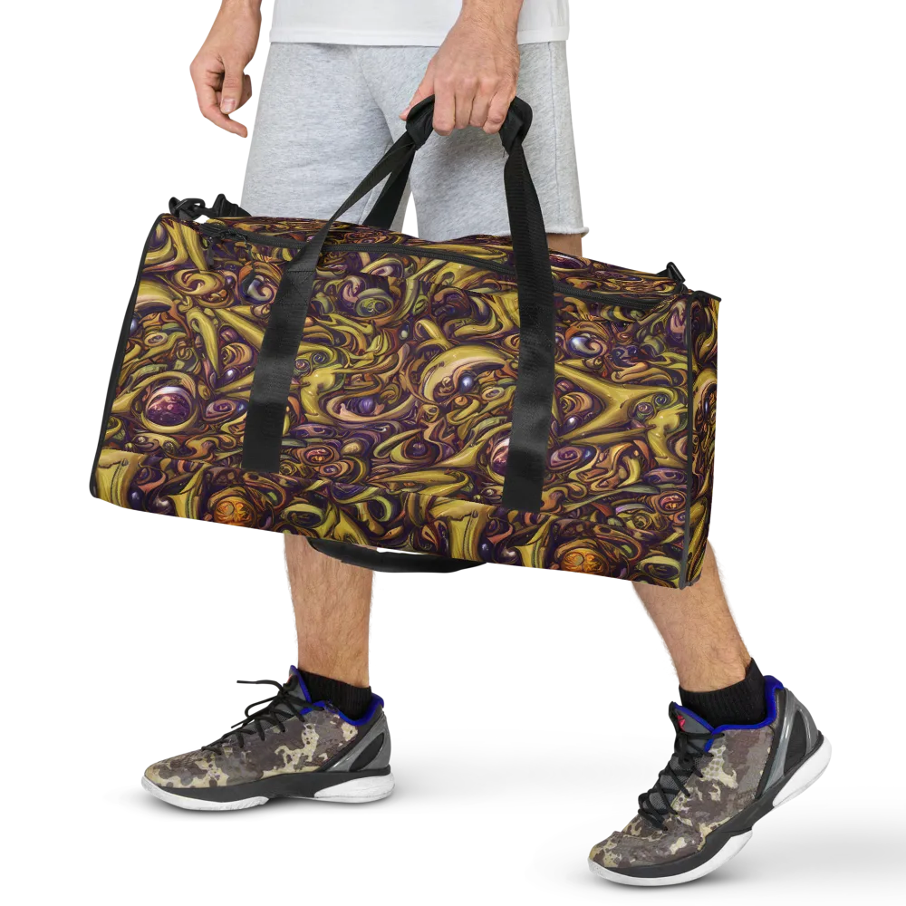 Molten Baroque on Duffle Bag — Front