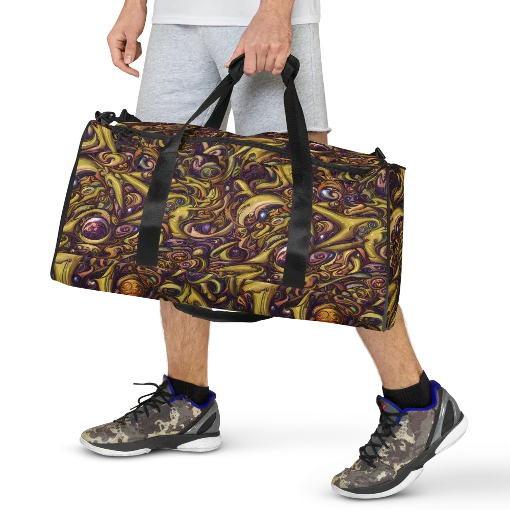 Molten Baroque on Duffle Bag — Front