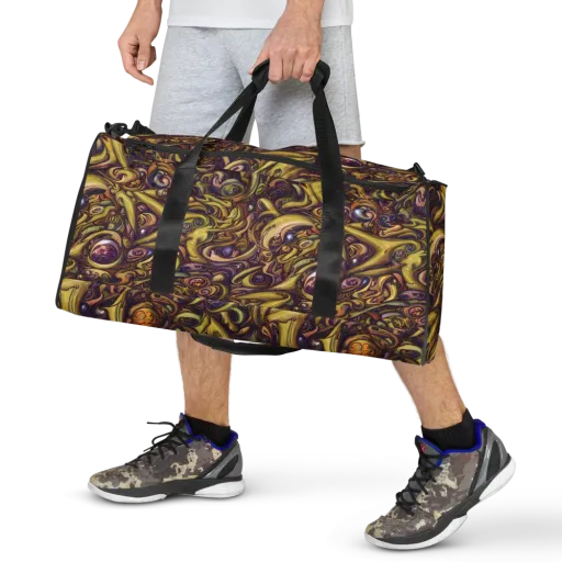 Molten Baroque on a Duffle Bag