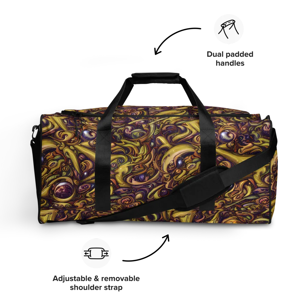 Molten Baroque on Duffle Bag — Front