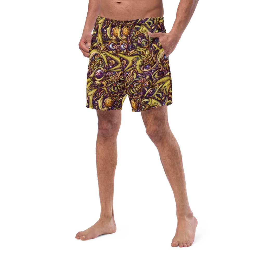 Molten Baroque on Swim Trunks — Left Front