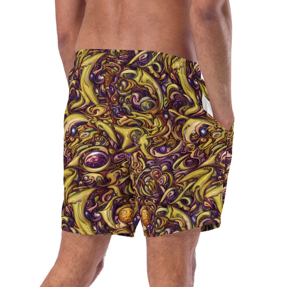 Molten Baroque on Swim Trunks — Right Back