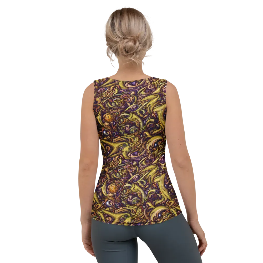 Molten Baroque on Women's Tank Top — Back