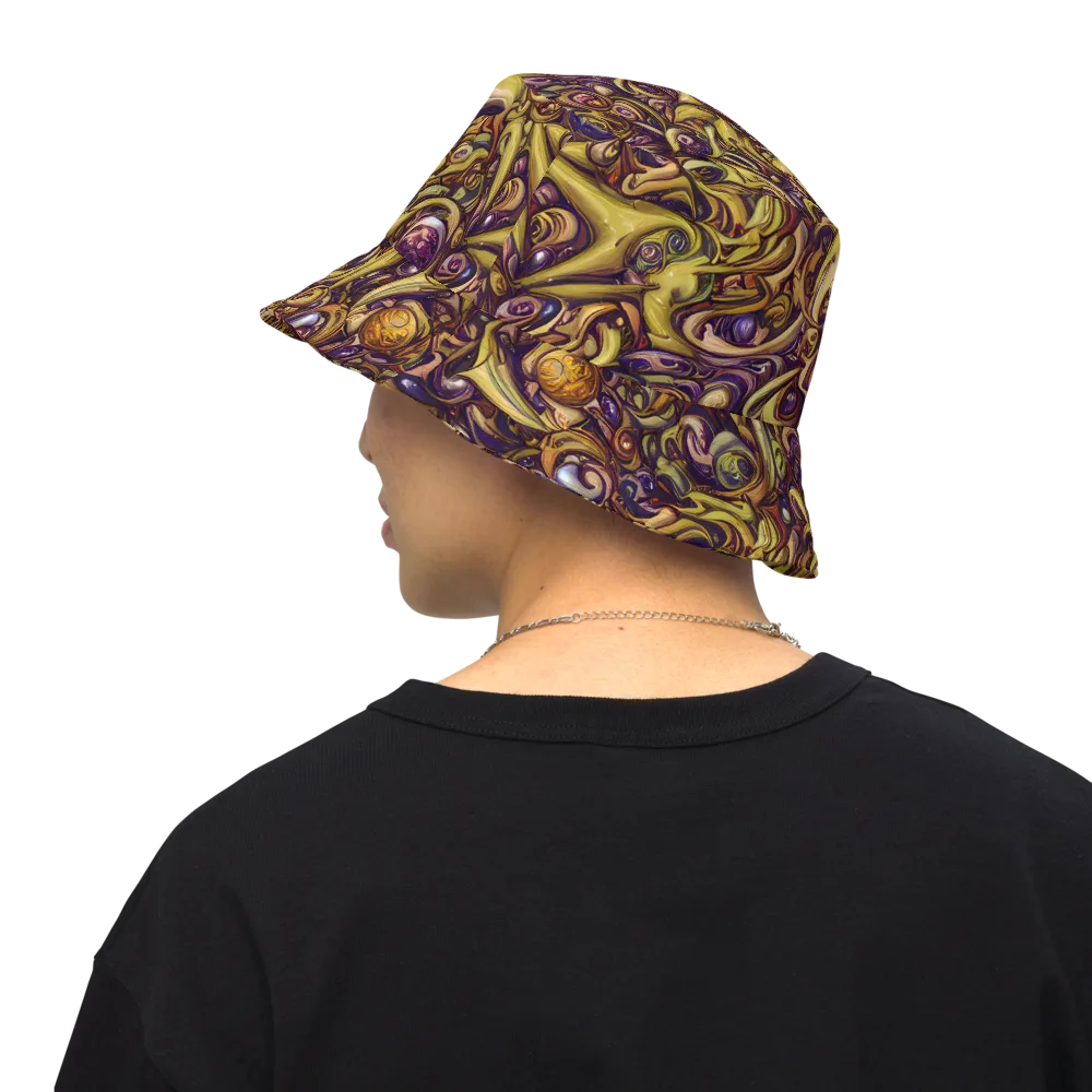 Molten Baroque on Reversible Bucket Hat — Back Inside