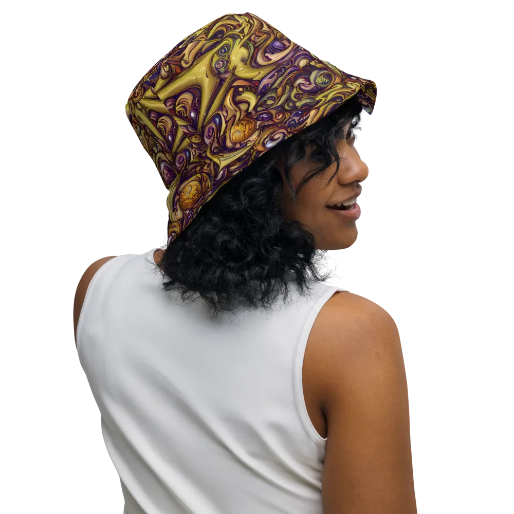 Molten Baroque on Reversible Bucket Hat — Right Outside