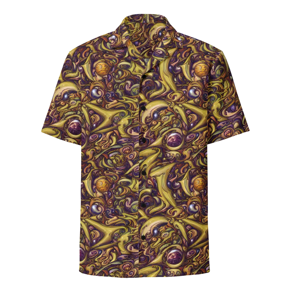 Molten Baroque on Button Shirt — Front