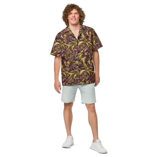 Molten Baroque on a Button Shirt