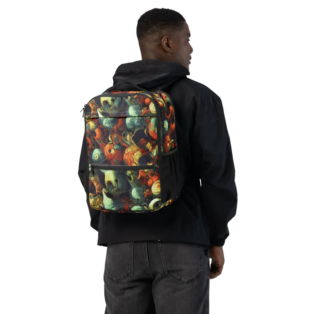 Midnight Mutants on Utility Backpack — Back