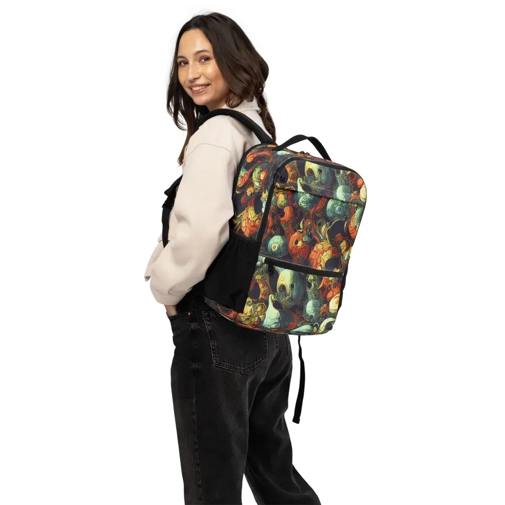 Midnight Mutants on Utility Backpack — Back
