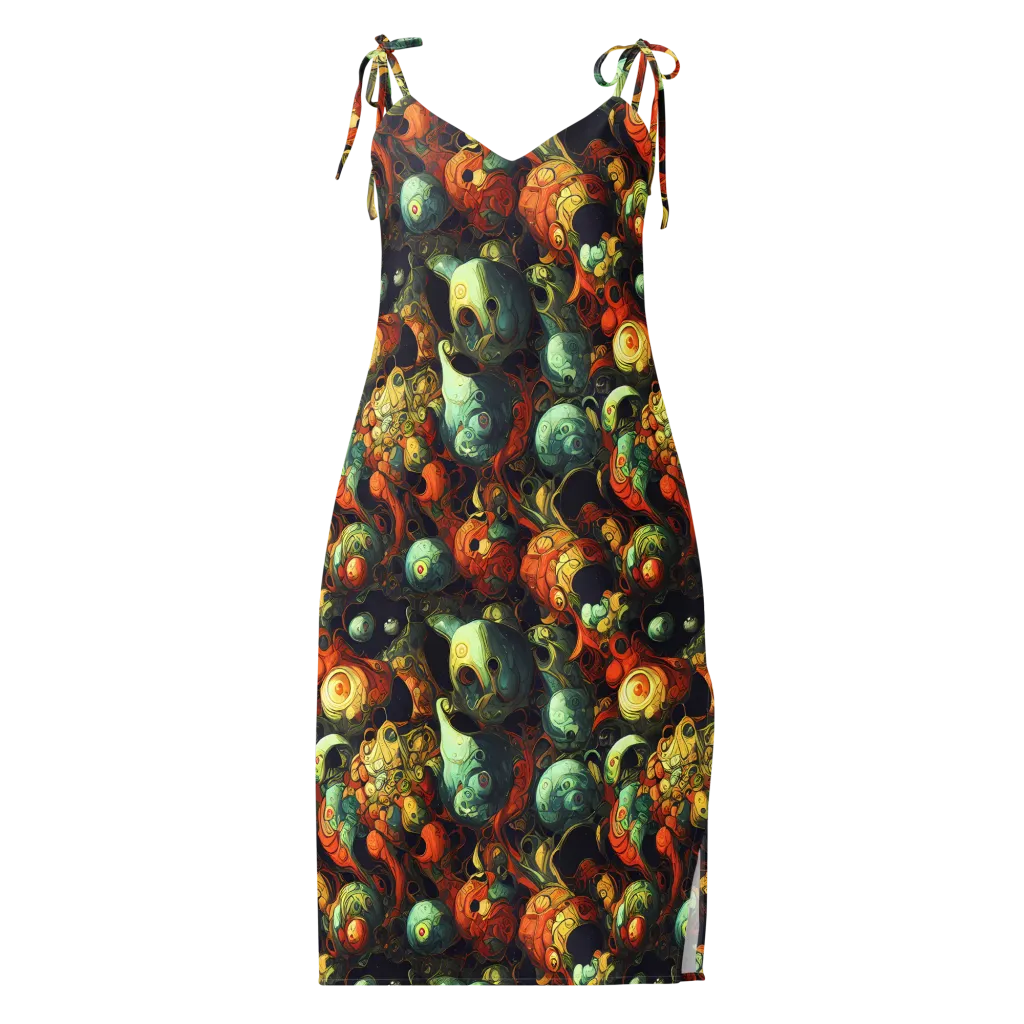 Midnight Mutants on Slip Dress — Front