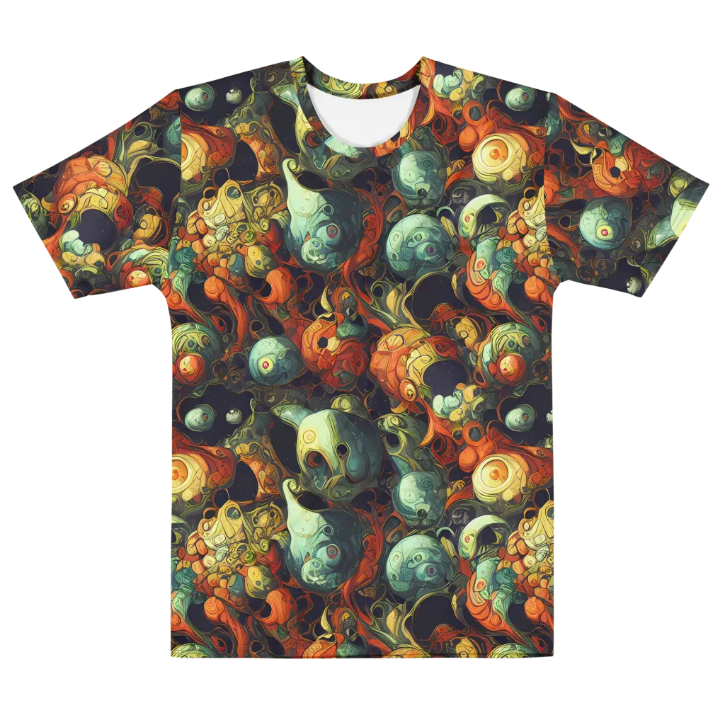 Midnight Mutants on Men's Cotton Crew Neck T-Shirt — Front
