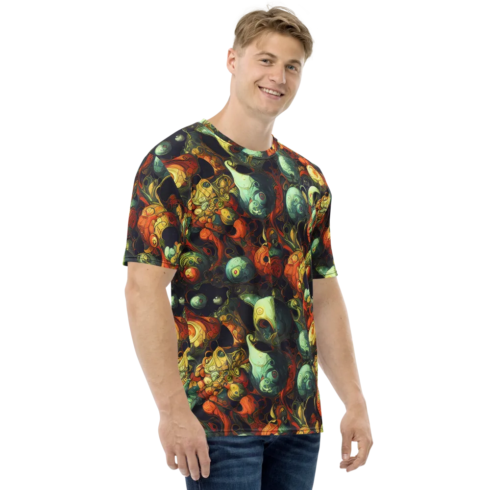 Midnight Mutants on Men's Crew Neck T-Shirt — Right